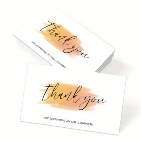 100 Thank you Cards - Picture 2 of 7